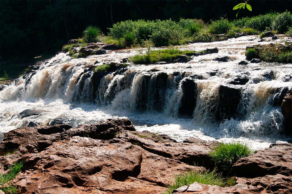 Salto Tabay, Jardín América